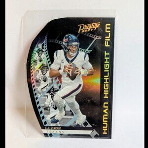 2024 Panini-Prestige C.J. Stroud Human Highlight Film SSP Texans